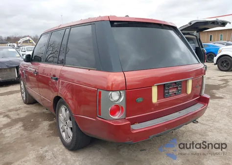 2008 Land Rover Range Rover Hse from USA, damaged, VIN SALMF15468A269779